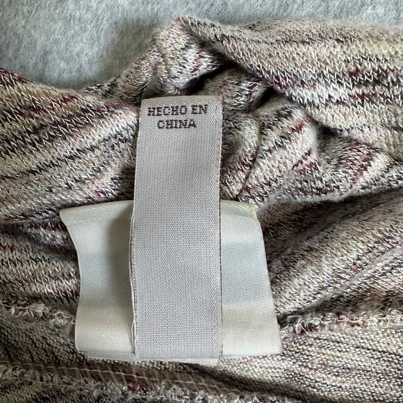 Knox Rose Sweater Dress/Tank/Tunic WMNS XXL Brown Heathered Sleeveless Cowl Neck - Picture 6 of 8